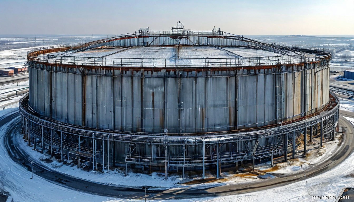 Антидроновая защита резервуара РВС-50000 Улан-Удэ — ЗОК ЗАСЛОН по СП 542